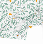 Bamboo Rompers - Half Sleeves - Whimsical Wildflowers