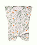Bamboo Rompers - Half Sleeves - Whimsical Wildflowers