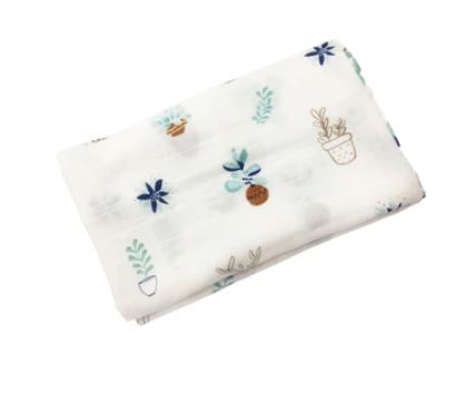 Super Soft Bamboo Cotton Muslin Cloth for Babies